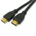 HDMI kabel , 1,5 m , pozlačeni kontakti